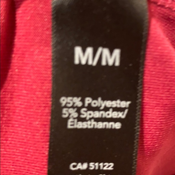 Raspberry T-shirt Top with ruching !! - Picture 7 of 7